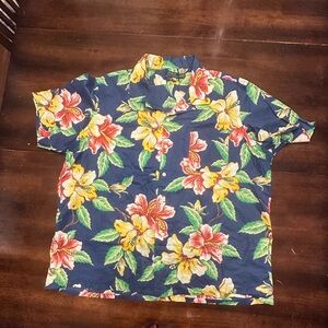 Polo Ralph Lauren tropical pattern shirt